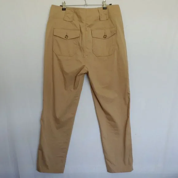 Veronica Beard Tan Ankle Pants - Picture 6 of 10